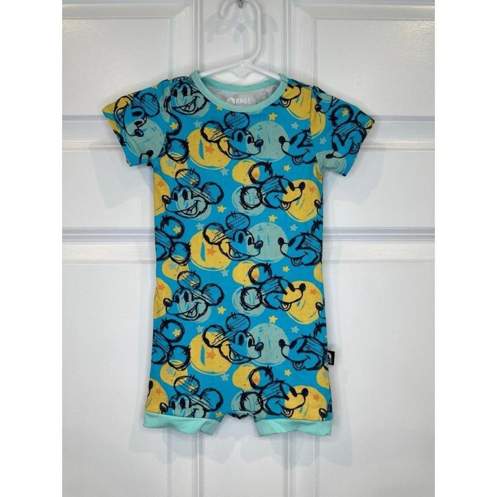 Rags Disney Mickey Mouse Romper Size 6-9 Months